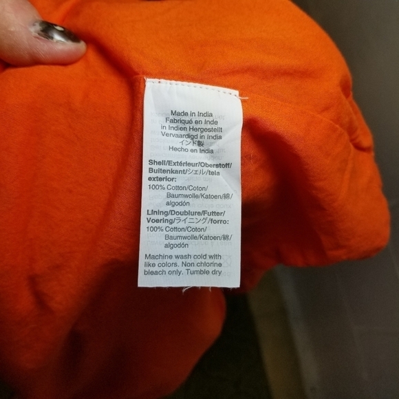 J Crew all over eyelet midi wrap dress resort orange - Picture 10 of 15